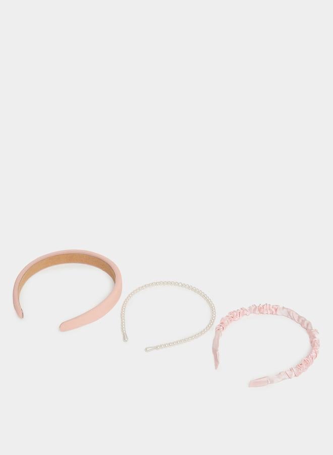 ستايلي مجموعة من 3 أطواق رأس كاجوال - Image 3